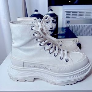 Alexander McQueen Tread Slick High Top Sneakers